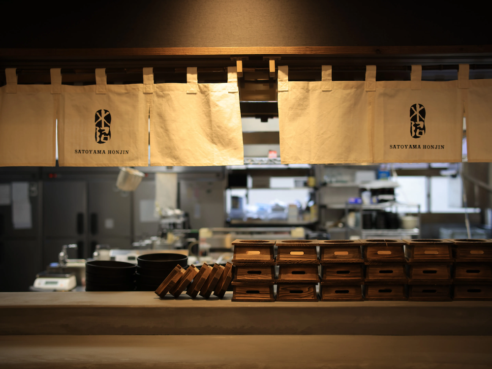 森サウナのログハウス