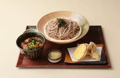 国産豚の肉つけ汁そば