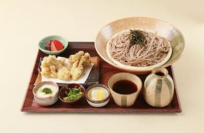 舞茸天ざるそば